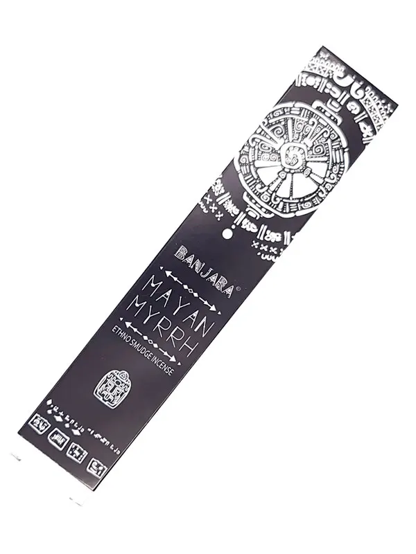 Banjara ethnic myrrh mayan handmade organic incense incense tantra press tantra press cover