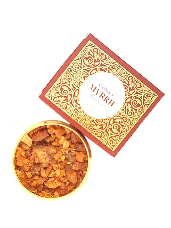Goloka Organic Natural Resin Incense myrrh incense shop tantra press product