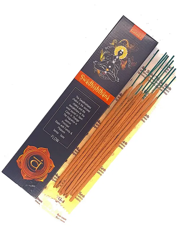 Goloka chakra svadhisthana handmade incense incensoshop tantra press product