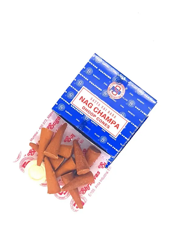 Nag Champa Incienso Cono • Plaza Vegana Tienda Virtual