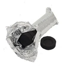 pastilla carbon caracola abierto