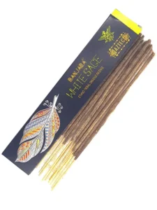 Banjara etnico salvia blanca incienso organico hecho a mano inciensoshop tantra press producto