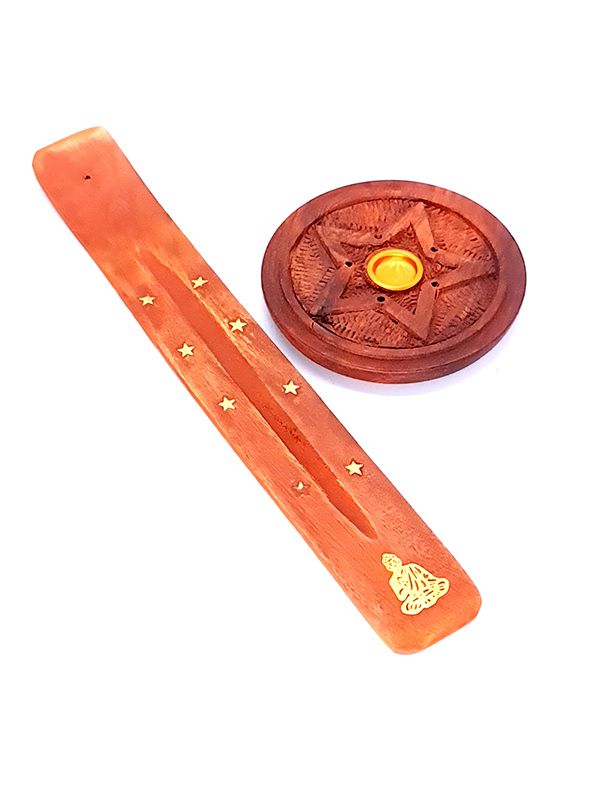 Incense burning trays