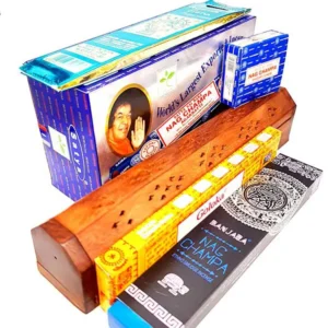 pack nag champa conjunto de inciensos organicos hechos a mano