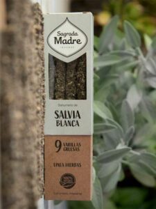 Incienso Salvia Blanca Caja Sagrada Madre Inciensoshop