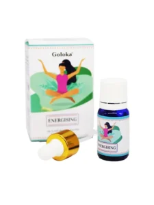 esencia ayurvedica organica y natural remedio energizante de Goloka cuenta gotas inciensoshop