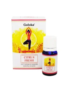 esencia ayurvedica organica y natural remedio para frescor citrico de Goloka abierta inciensoshop