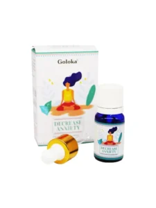 esencia ayurvedica organica y natural remedio para reducir la ansiedad de Goloka cuenta gotas inciensoshop