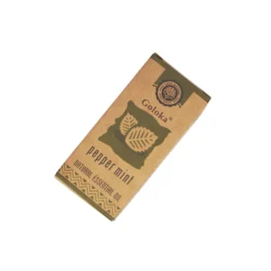 esencia pura organica y natural de menta piperita de Goloka portada inciensoshop