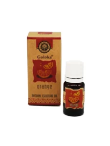 esencia pura organica y natural de naranja de Goloka abierta inciensoshop