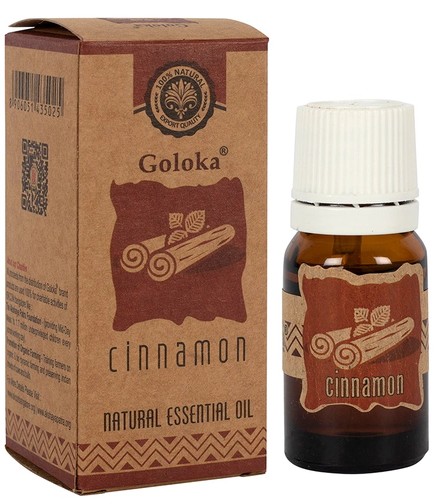 El aceite esencial de canela tiene un aroma muy intenso y estimulante.