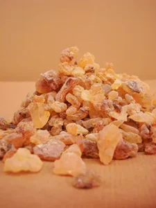Copal is a resin obtained from various trees or shrubs belonging to the Bursera genus.