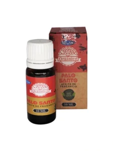 aceite de fragancia organico palo santo ullas caja y botella de pie tienda online comprar incienso esencia