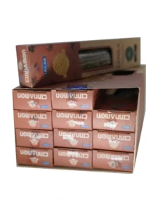 incienso organico ullas canela caja abierta con producto tienda online comprar incienso esencia