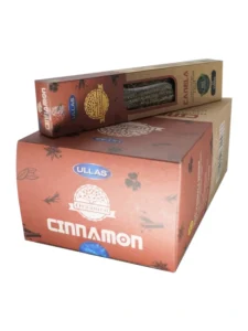 incienso organico ullas canela caja con producto