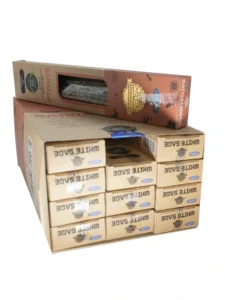 incienso organico ullas sandalo caja abierta con producto tienda online comprar incienso esencia