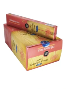 incienso ullas palosanto con rosa caja con producto tienda online comprar incienso esencia