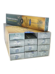 incienso ullas palosanto con salvia blanca caja abierta con producto tienda online comprar incienso esencia