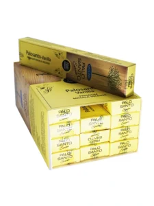 incienso ullas palosanto con sangre de dragon caja abierta con prodcuto tienda online comprar incienso esencia
