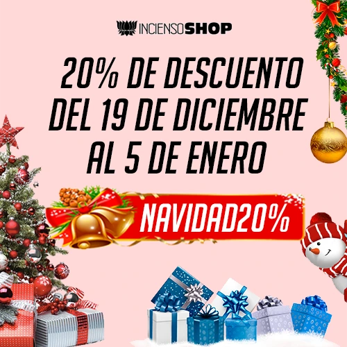 Oferta navidad inciensos y esencias 2022 inciensoshop mobil