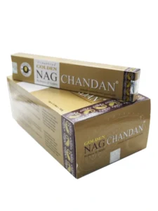 incienso golden nag chandan Vijayshree caja con producto