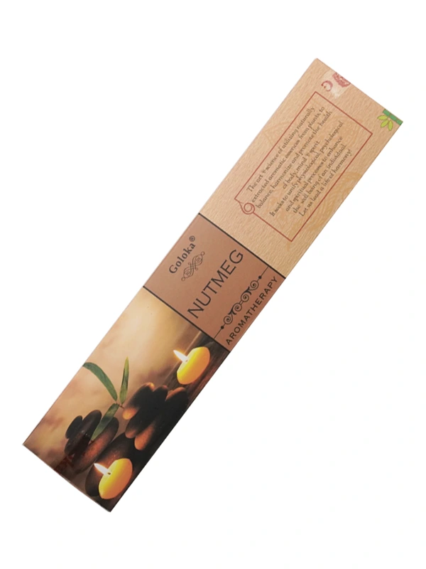 nutmeg aromatherapy goloka incense zenithal unit
