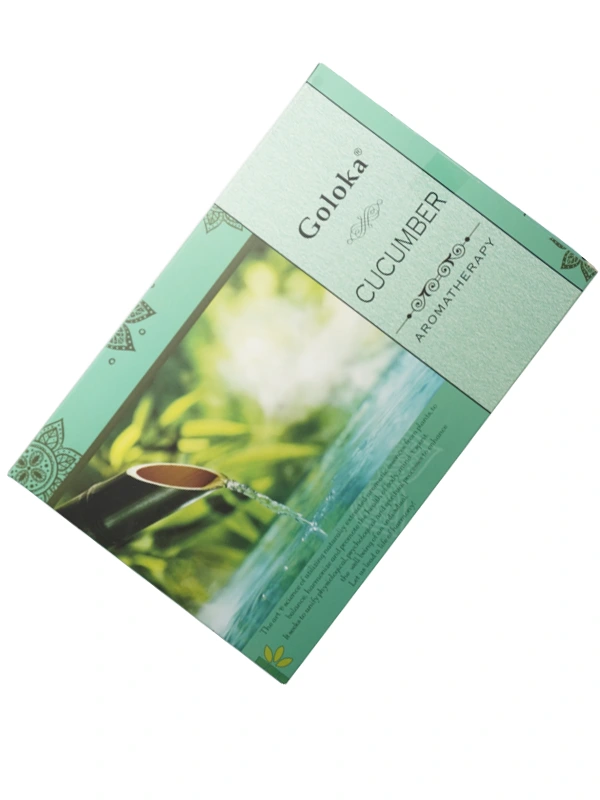 goloka aromatherapy cucumber incense zenithal box