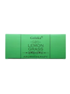 incienso goloka aromaterapia yerba de limon caja arriba