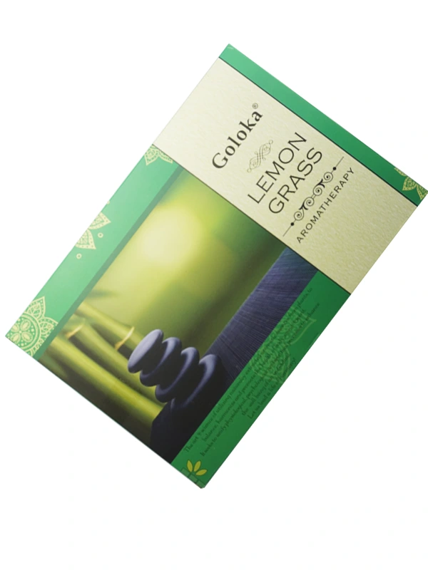 goloka aromatherapy lemongrass incense zenithal box