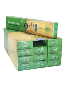 incienso ullas palosanto con ruda caja abierta con producto tienda online comprar incienso esencia