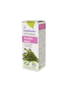 aceite esencial tomillo esential aroms caja de lado tienda online comprar incienso esencia