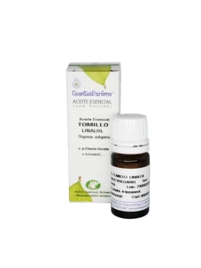 aceite esencial tomillo esential aroms caja y producto