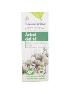 aceite esencial arbol del te esential aroms caja de pie