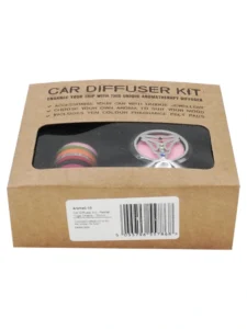 kit difusor esencia para coche chakra caja