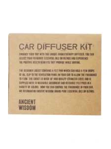 kit difusor esencia para coche chakra por detras