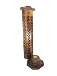 floor standing incense burner with piece