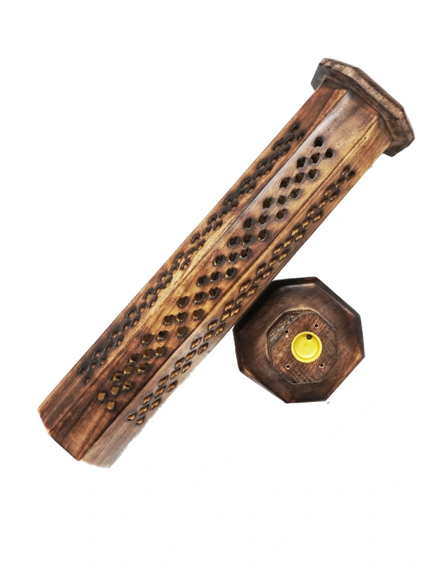 zenithal incense burner with piece