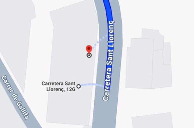 dirección de la tienda google maps