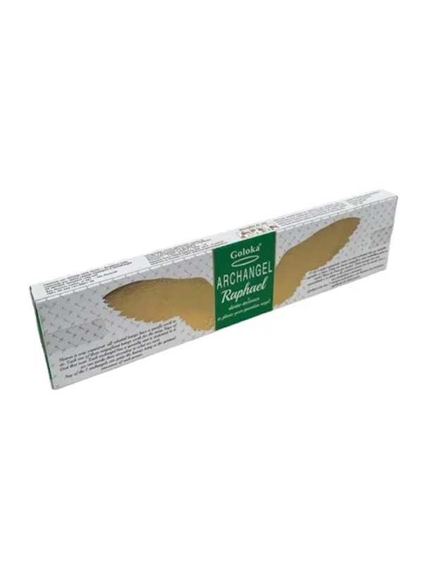 Incienso Archangel Raphael Divine Series de Goloka - Contenido ofrecido por INCIENSOSHOP
