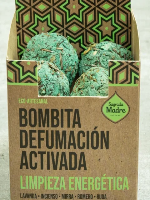 Portada Bombita X 8 Activada Limpieza Energetica de Sagrada Madre - Contenido ofrecido por Inciensoshop