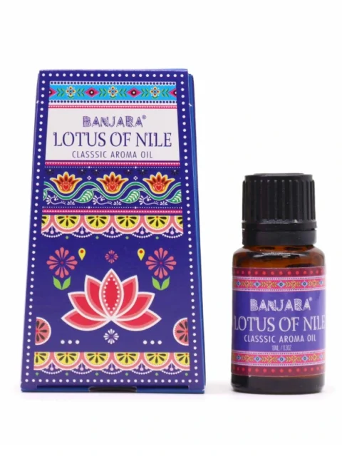 Esencia diluida o aroma de Loto de Nilo de Banjara en unidad de 10ml