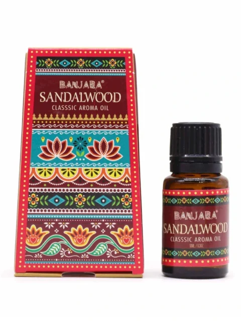 Esencia diluida o aroma de Sandalwood de Banjara en unidad de 10ml