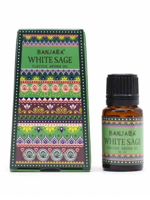 Esencia diluida o aroma de White Sage de Banjara en unidad de 10ml