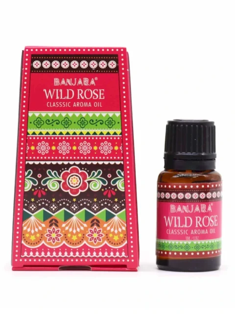 Esencia diluida o aroma de Rosa Silvestre de Banjara en unidad de 10ml